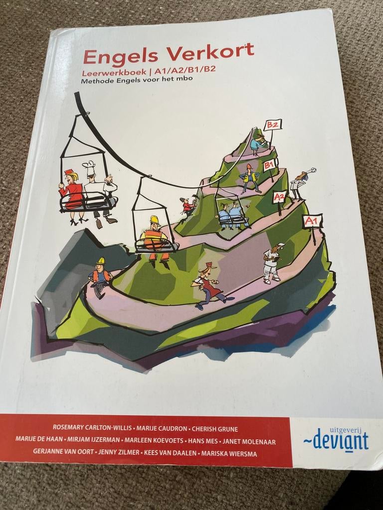 Engels Verkort mbo Deviant, Ophalen of Verzenden, Zo goed als nieuw, Overige niveaus, Engels