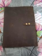 Leren map, Ophalen of Verzenden