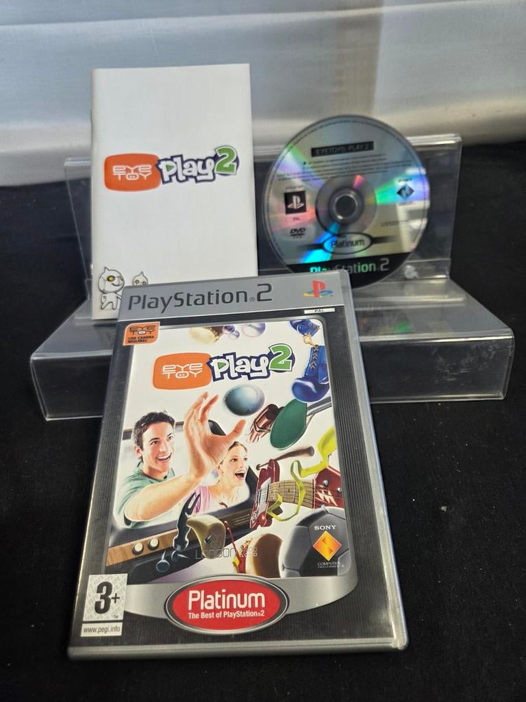 EyeToy Play 2 Platinum - PlayStation 2 (PS2) - Compleet, Gebruikt, Overige genres, Support@playstation.com, Eén computer