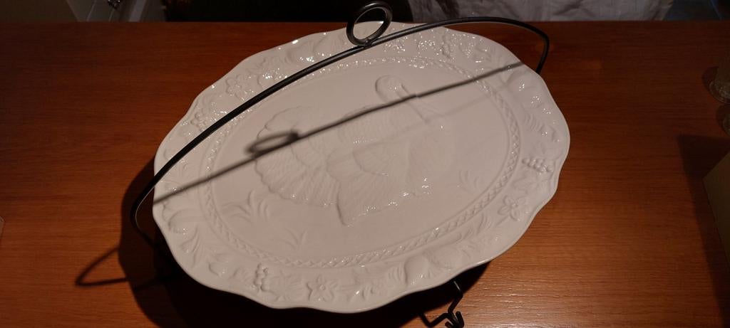 Etagere ovaal, Ophalen