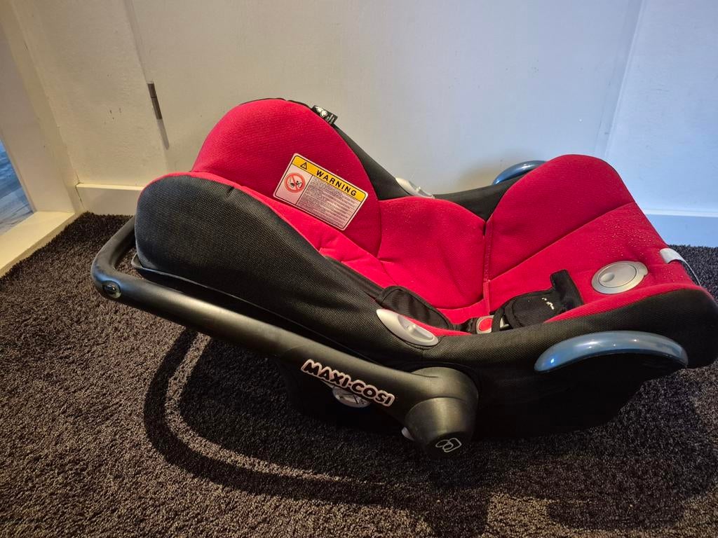 Maxi-Cosi autostoel met voetenzak en extra neksteun, Ophalen, 0 t/m 13 kg, Maxi-Cosi, Gebruikt