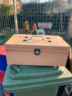 Vogel transport kistje, Dieren en Toebehoren, Vogels | Hokken en Kooien, Ophalen, Gebruikt, Hout, Overige typen