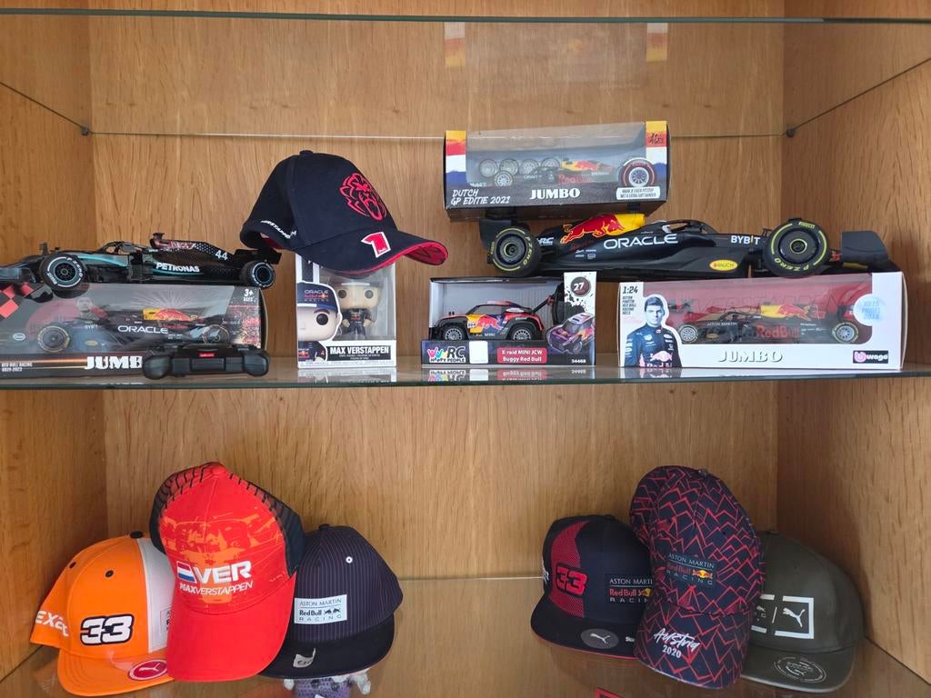 Max Verstappen F1 modelauto's en merchandise, Overige merken, Auto, 1:32 tot 1:50, Ophalen of Verzenden