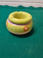 asbak groen met bloemen aardewerk, Ophalen of Verzenden, 'T Olde Gre-j, Info@toldegrej.nl, Endepoelstraat 20f Didam