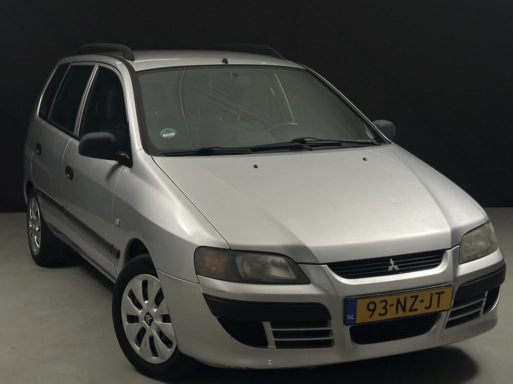 Mitsubishi Space Star 1.6 Shogun SE Airco*Leuk* (bj 2004), Voorwielaandrijving, Elektrische ramen, Gebruikt, 4 cilinders