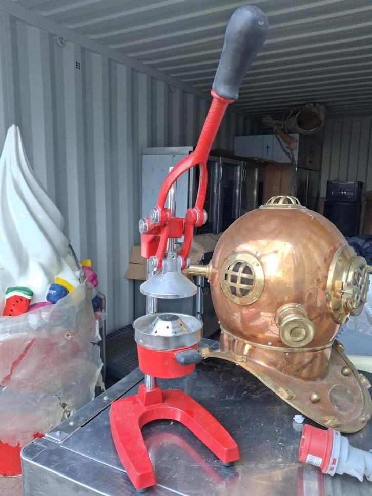 Handmatige professionele citruspers, Witgoed en Apparatuur, Juicers, Gebruikt, Citruspers, Handmatig, Ophalen of Verzenden