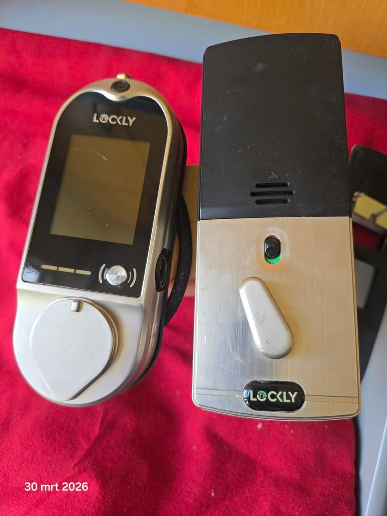 Lockly slim deurslot, Ophalen, Rvs, Slot