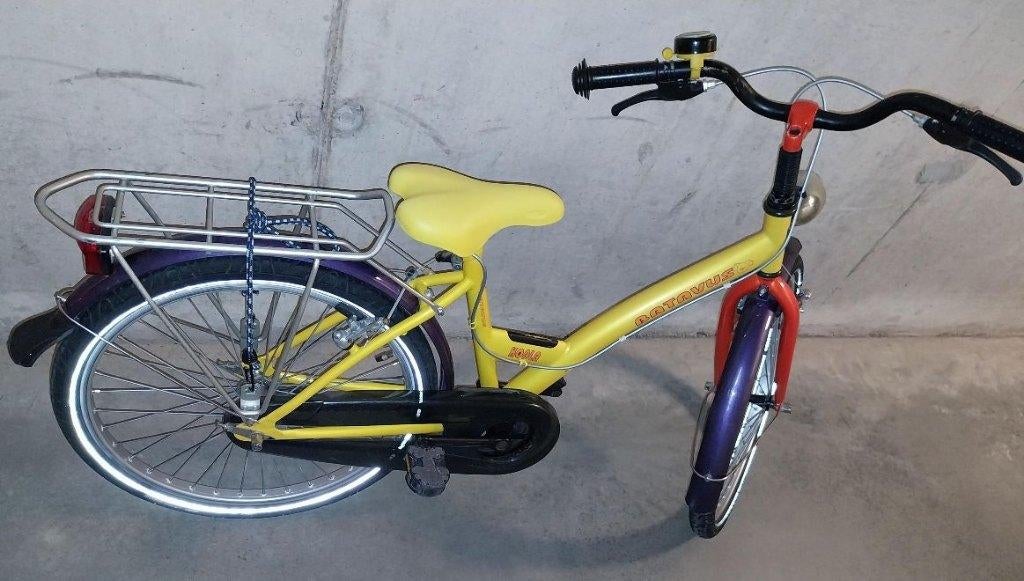 Batavus Koala kinderfiets 8-9 jaar 22 inch hand/terugtraprem, Ophalen, Gebruikt, 20 inch of meer, Batavus