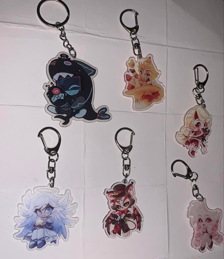 Hazbin Hotel Sleutelhangers, Verzenden, Nieuw, Knuffel of Figuurtje