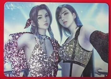 Tifa Lockheart en Aerith Sexy Waifu acg trading Card, Verzamelen, Stripfiguren, Nieuw, Beeldje of Figuurtje, Kuifje, Ophalen of Verzenden