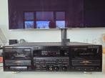 Kenwood dubbel cassettedeck KX-W8060 HX PRO Prof deck., Audio, Tv en Foto, Cassettedecks, Ophalen of Verzenden, Dubbel, Kenwood