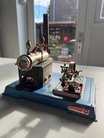 Vintage Wilesco Stoommachine met Doos - West Duitsland, Gebruikt, Ophalen, Overige merken, Groter dan 1:32