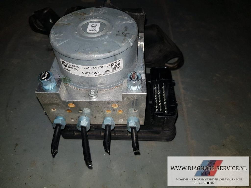 Mini one cooper F55 F56 ABS DSC pomp 2019 6893708 6893707, Gebruikt, -, -, Ophalen of Verzenden