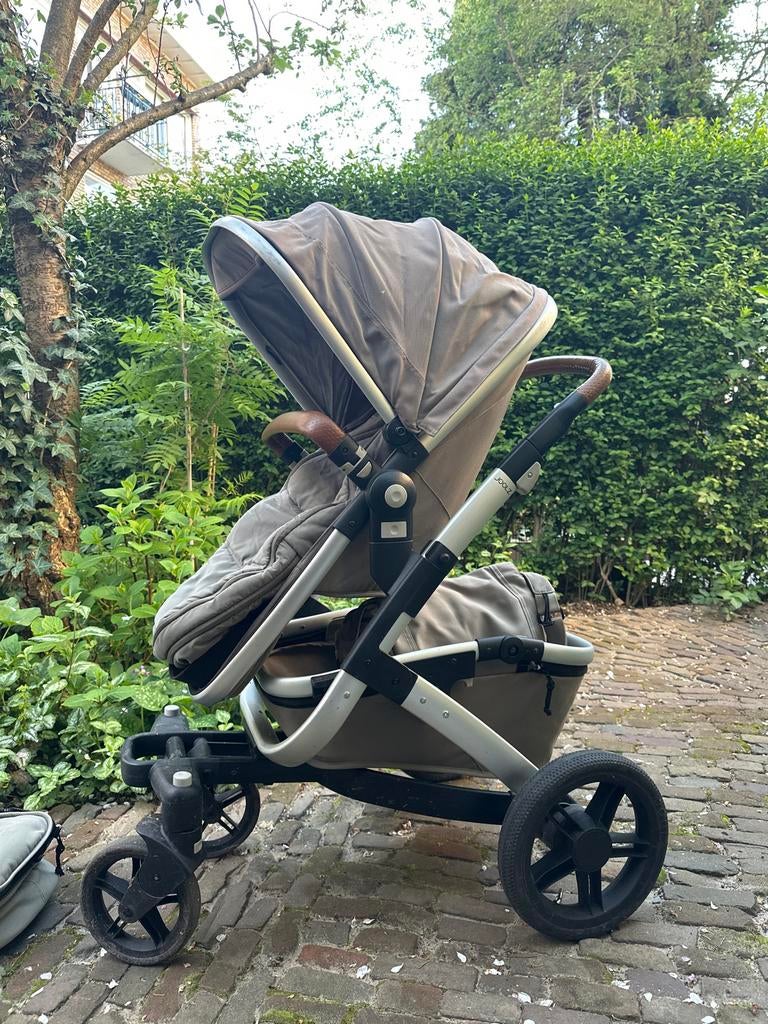 Joolz Geo 2 Elephant Grey Combiwagen, Gebruikt, Combiwagen, Met reiswieg, Ophalen