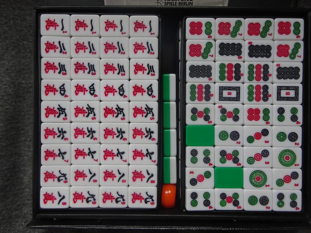 Mah Jongg spel, Een of twee spelers, Ophalen of Verzenden, Zo goed als nieuw