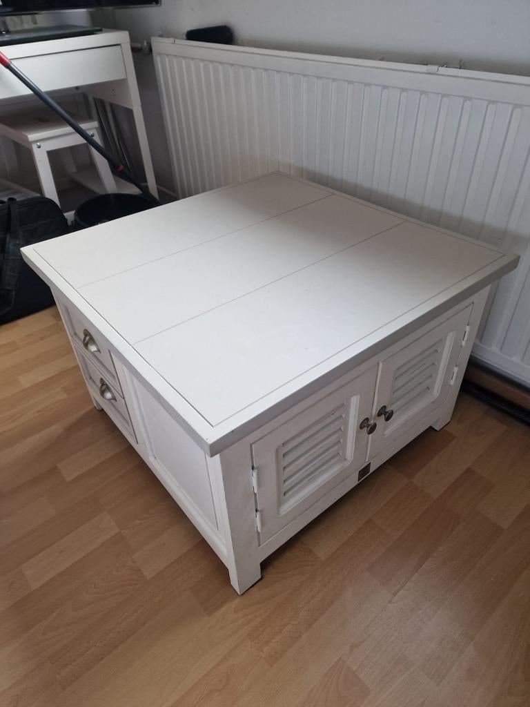 Salontafel  RIVIERA MAISON, Ophalen, 100 tot 150 cm, 50 tot 100 cm, Minder dan 50 cm