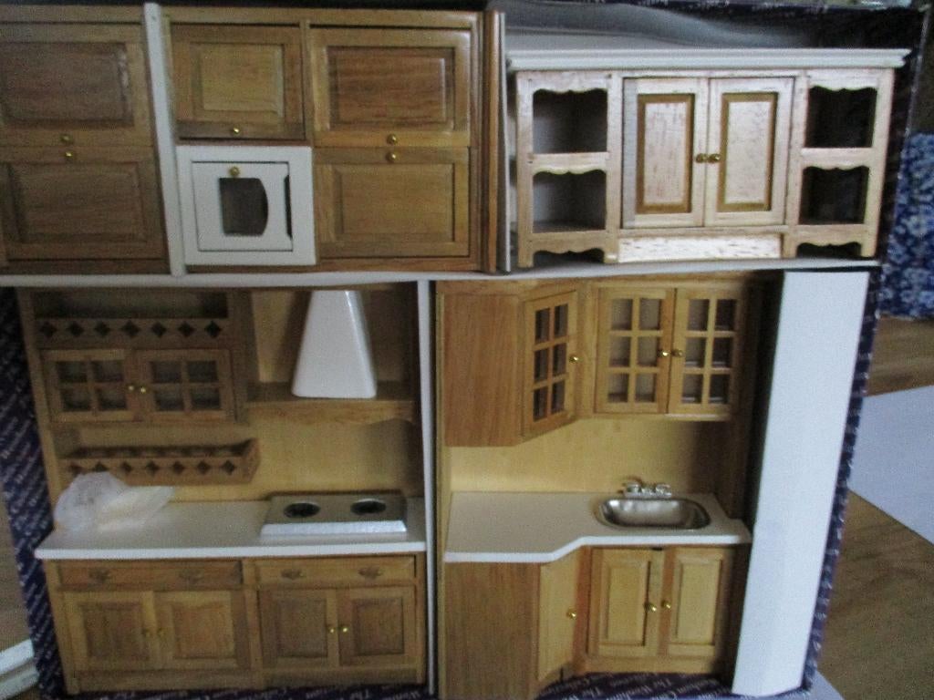 poppenhuis keuken, Verzamelen, Ophalen of Verzenden, Zo goed als nieuw, Decoratie