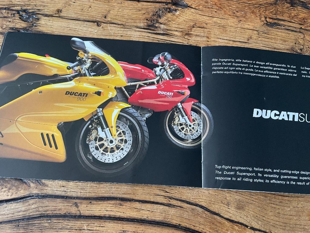 Ducati folders, Ophalen of Verzenden, Nieuw, Motoren