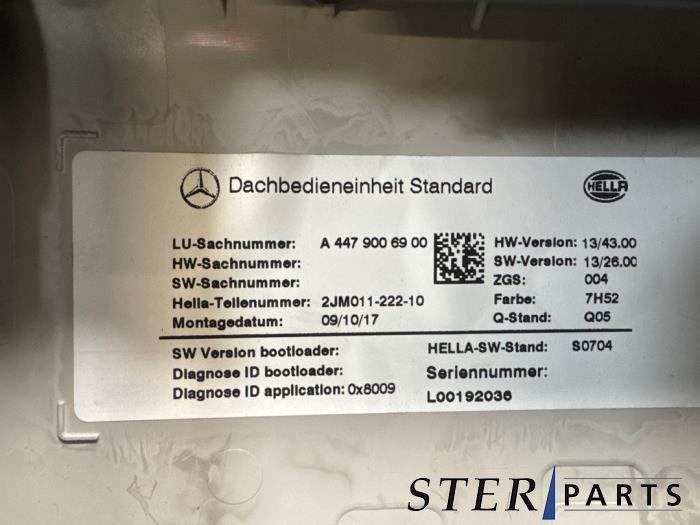 Binnenverlichting voor van een Mercedes Vito, Auto-onderdelen, Gebruikt, -, Ophalen of Verzenden, -