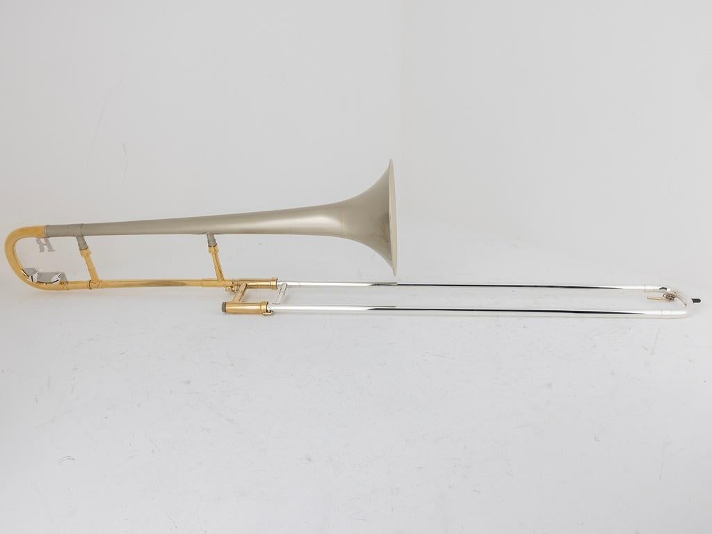 Gebruikte Tenor Trombone Rath R2, Nickel Silver beker, 750N, Muziek en Instrumenten, Blaasinstrumenten | Trombones, Gebruikt, -