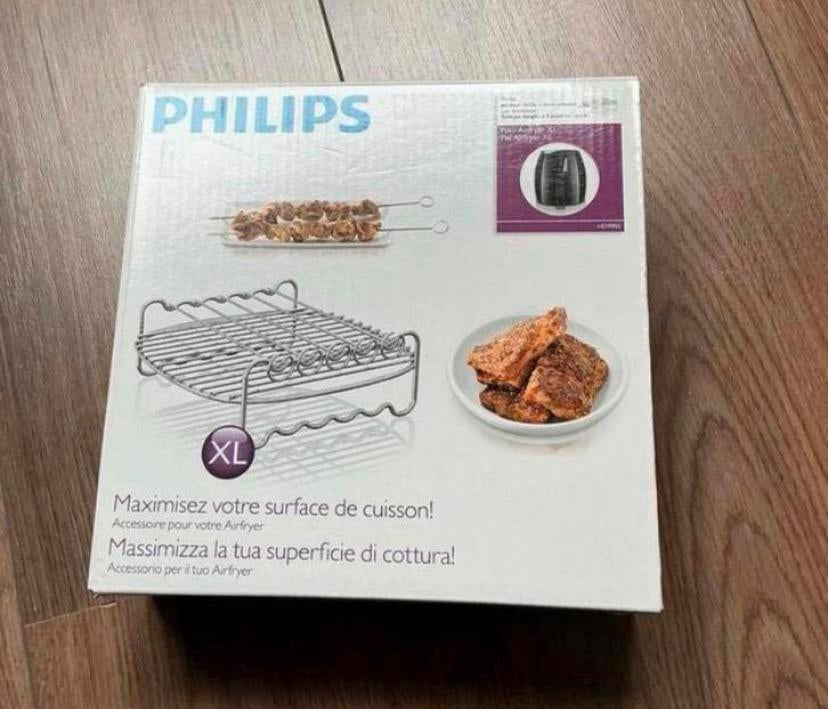 Philips Airfryer toebehoren grill, spies, nieuw, Ophalen of Verzenden, Nieuw