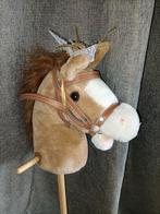 Stokpaardje stok paard stokpaard met geluidje, Ophalen of Verzenden, Zo goed als nieuw
