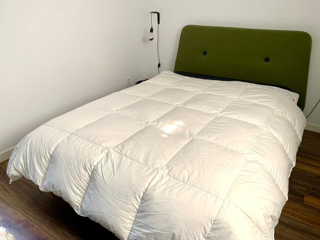 Vierseizoenen dekbed dons Ikea Hönsbär 200x200, Ophalen of Verzenden, Tweepersoons, Wit, Deken of Dekbed