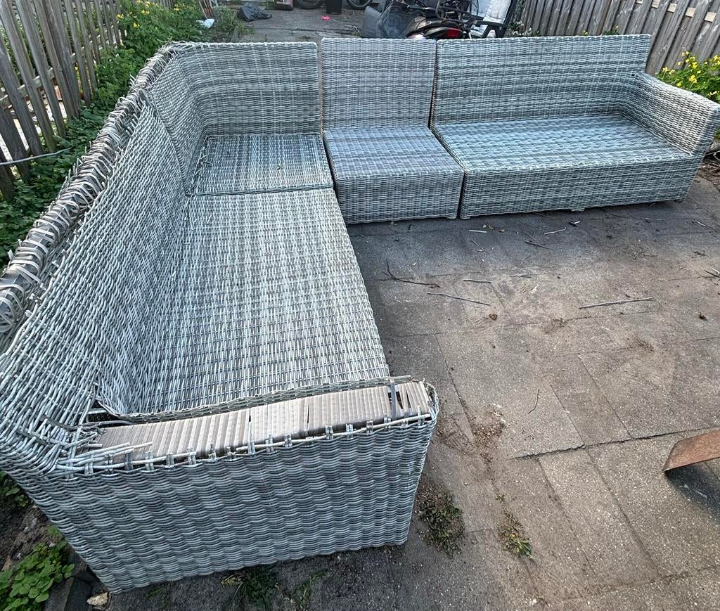 Tuinset gratis af te halen, Tuin en Terras, Terrasdelen en Vlonders, Ophalen, Zo goed als nieuw, Hout