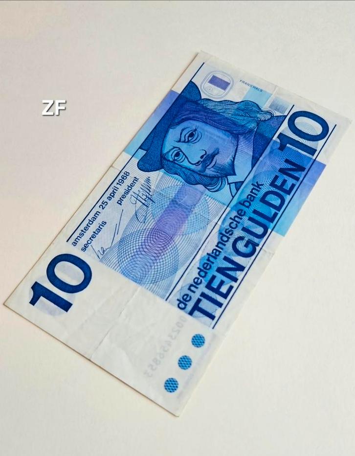 10 Gulden 1968 met IMP PUNT., Postzegels en Munten, Bankbiljetten | Nederland, 10 gulden, Ophalen of Verzenden