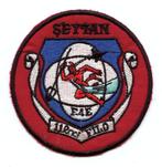 Turkse Luchtmacht patch 112 Filo F-4E Phantom Eskisehir, Verzamelen, Ophalen of Verzenden, Luchtmacht, Overige gebieden, Embleem of Badge