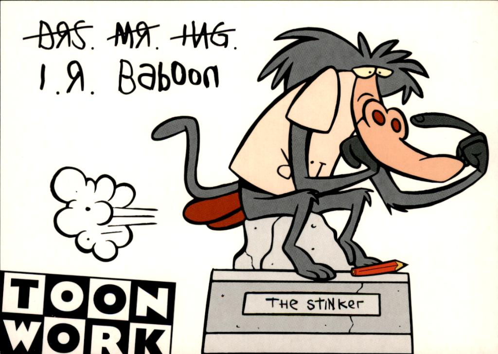 Cartoon network, The Stinker, Baboon, Verzenden, 1980 tot heden, Ongelopen, Overige thema's