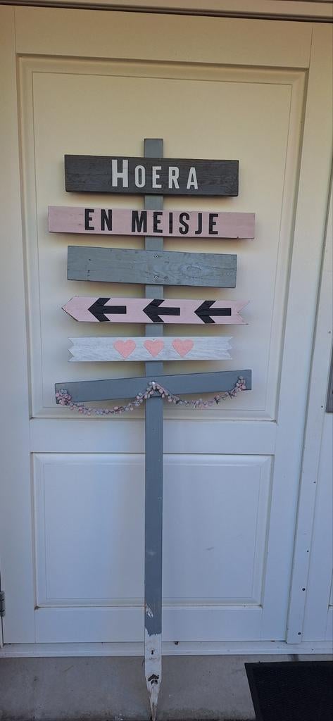 Geboortebord, Ophalen, Gebruikt