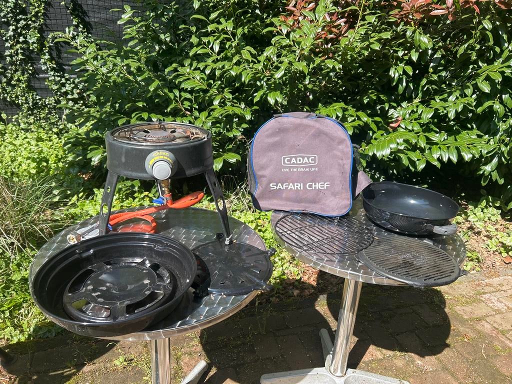 Cadac Safari Chef Mobiele Gasbarbecue, Ophalen, Gebruikt
