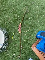 Decoratieve Indische Boog met houtsnijwerk, Sport en Fitness, Handboogschieten, Ophalen of Verzenden, Gebruikt, Overige typen