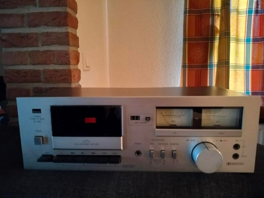 Sansui D-90 Cassettedeck - Vintage Hifi, Ophalen, Enkel, Overige merken, Tiptoetsen