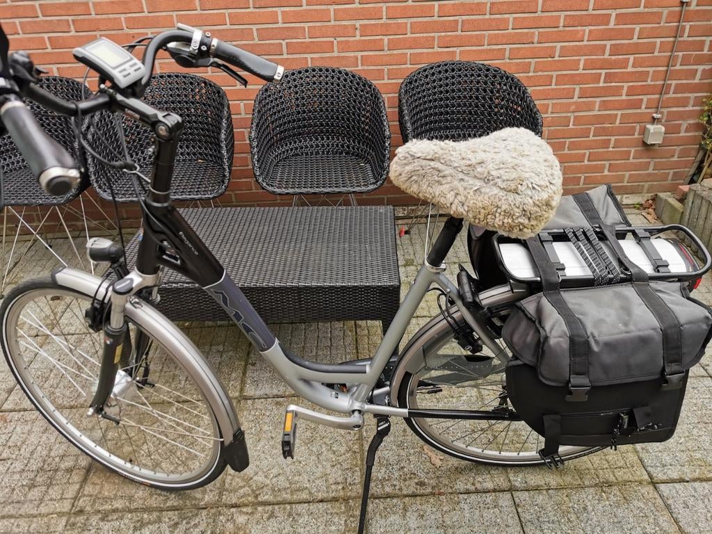 Te koop elektrische fiets merk MC. Baterij doet niet, Ophalen of Verzenden, Overige merken