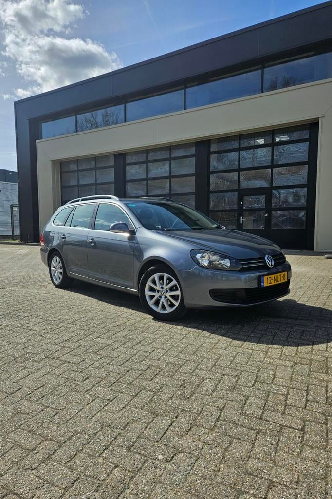 Volkswagen Golf 1.2 TSI 77KW Variant 2010 Grijs NAP, Auto's, Volkswagen, Voorwielaandrijving, Stof, 680 kg, 4 cilinders