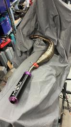 Platek 50-70cc uitlaat met krm demper, Ophalen of Verzenden, Zo goed als nieuw, Uitlaat