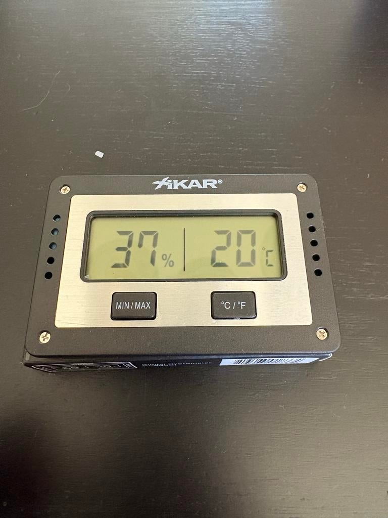 XIKAR Digitale Hygrometer - Temperatuur & Luchtvochtigheid, Ophalen of Verzenden, Zo goed als nieuw