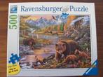 NIEUWSTAAT 500 p PUZZEL XL Wilderness RAVENSBURGER premium, Ophalen of Verzenden, Zo goed als nieuw