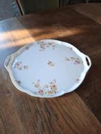 Antieke taartschotel Limoges, Ophalen of Verzenden