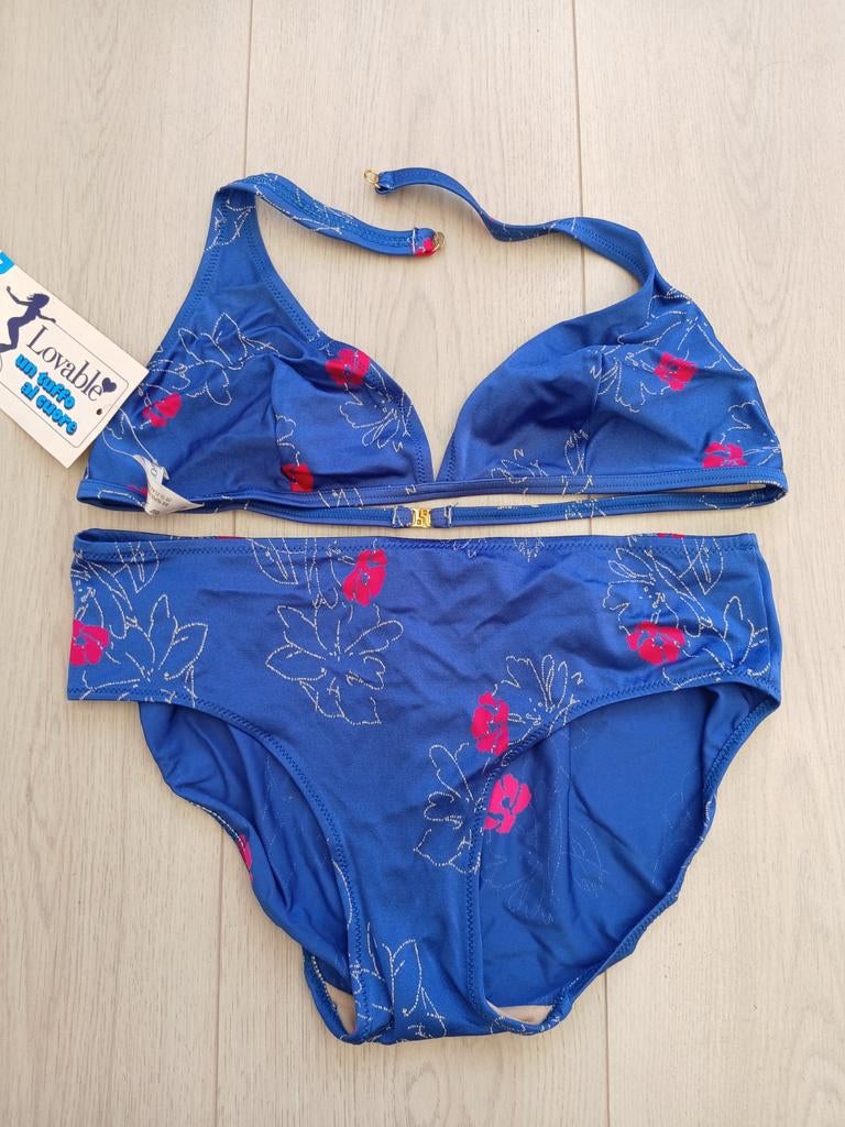 Lovable nieuwe blauwe bikini maat 46, Kleding | Dames, Badmode en Zwemkleding, Ophalen of Verzenden