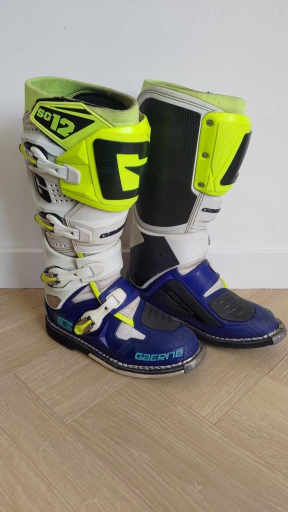 Gaerne SG12 Crosslaarzen Maat 42 - Topkwaliteit!, Motoren, Motorcrosskleding, Kinderen, Ophalen of Verzenden, Gaerne