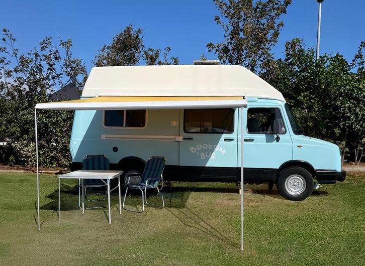 Camper DAF 400 1993, Caravans en Kamperen, Campers, Particulier, Buscamper of Camperbus, Ford, Ophalen