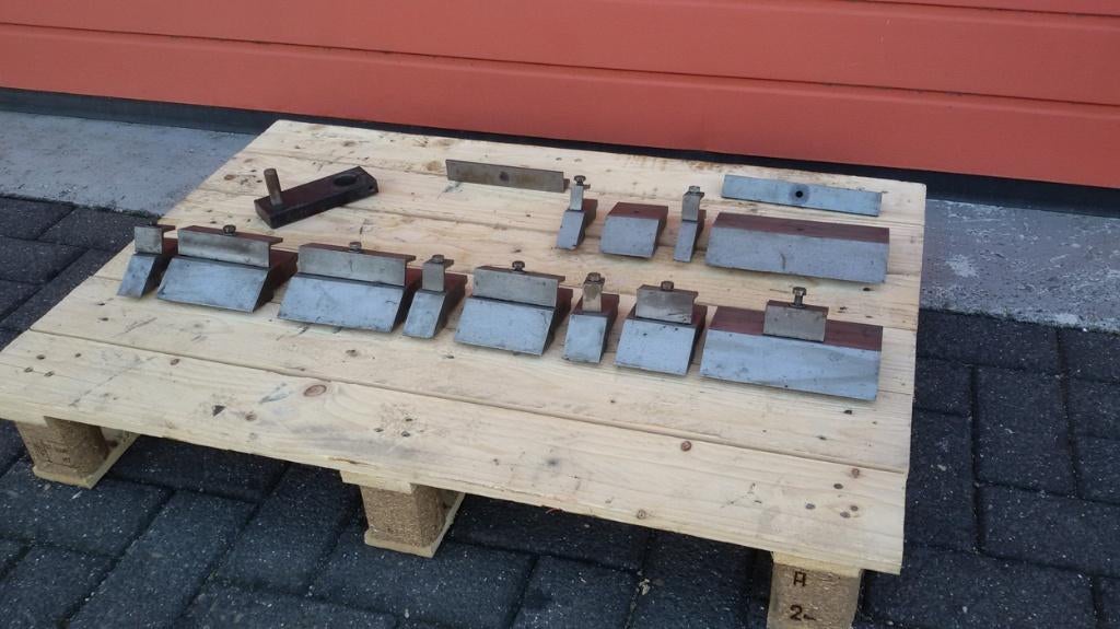 JORG vingers voor de zetbank 650x1,5mm plooibank, Ophalen, Zo goed als nieuw, Onderdeel