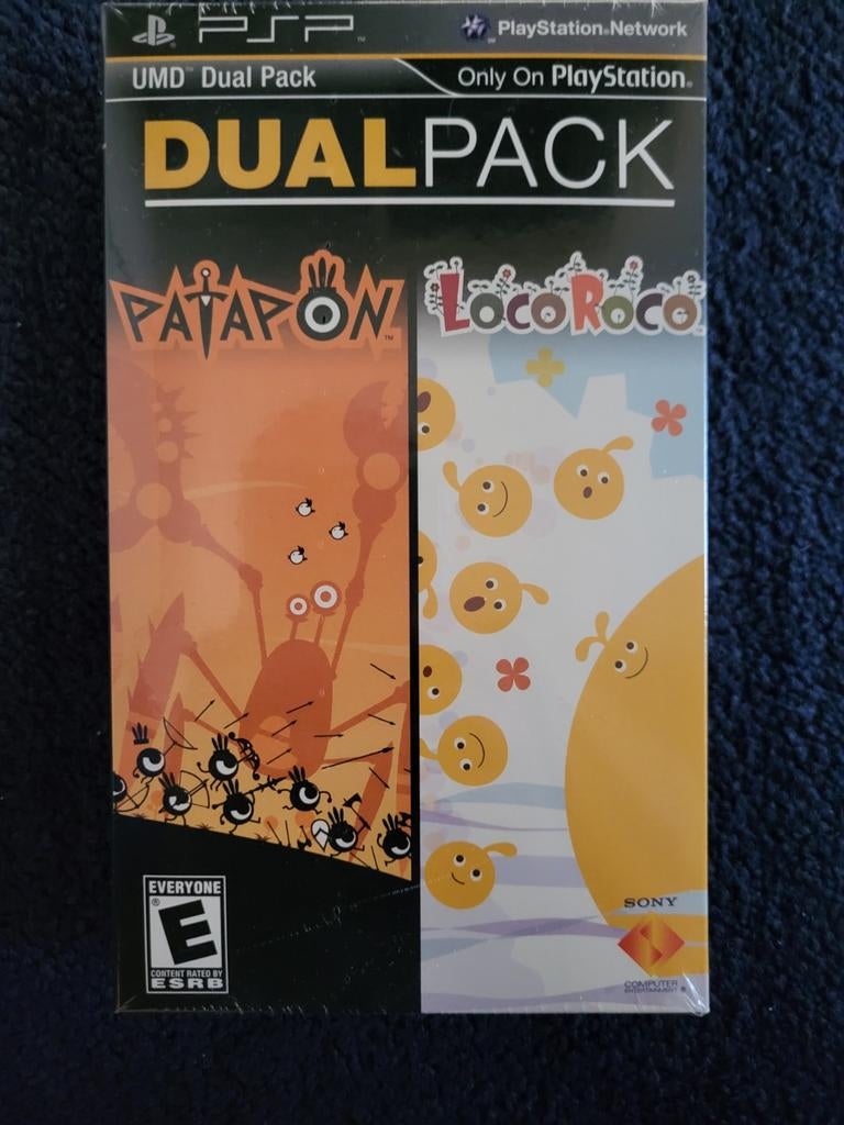 PSP UMD Dual Pack: Patapon & LocoRoco, Overige genres, 1 speler, Nieuw, Ophalen of Verzenden