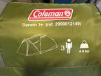 Coleman Darwin 3+ tent - Zo goed als nieuw, Ophalen, Zo goed als nieuw, Tot en met 3