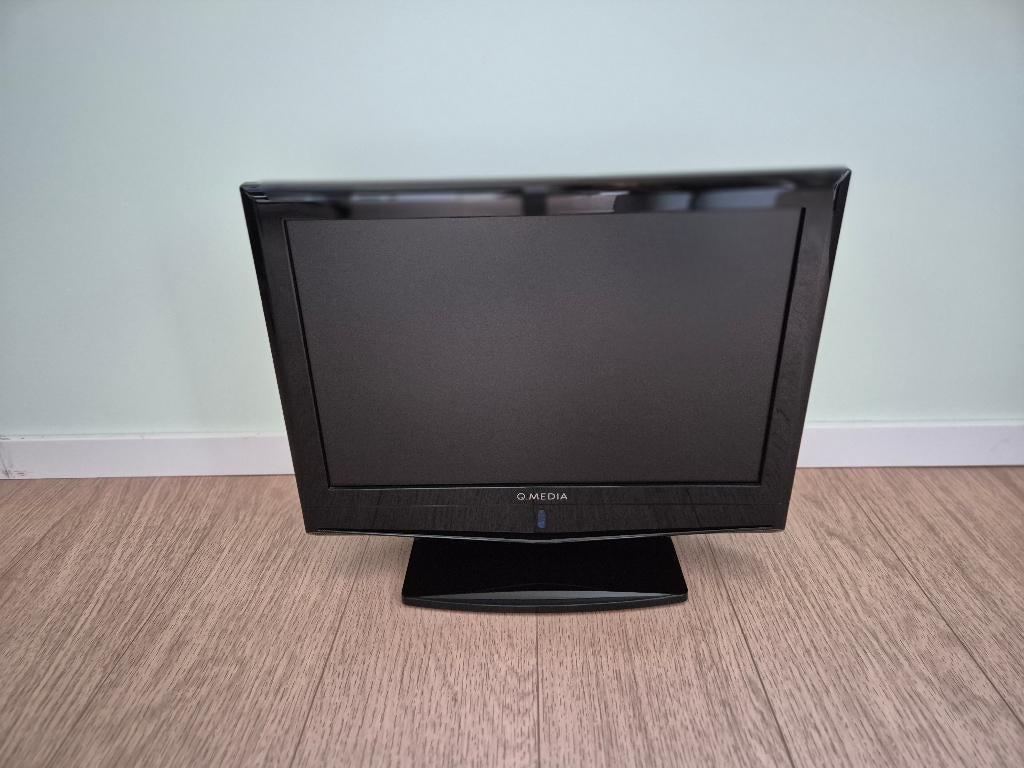 Q.Media LCD TV met ingebouwde DVD, Gebruikt, 50 Hz, LCD, 40 tot 60 cm