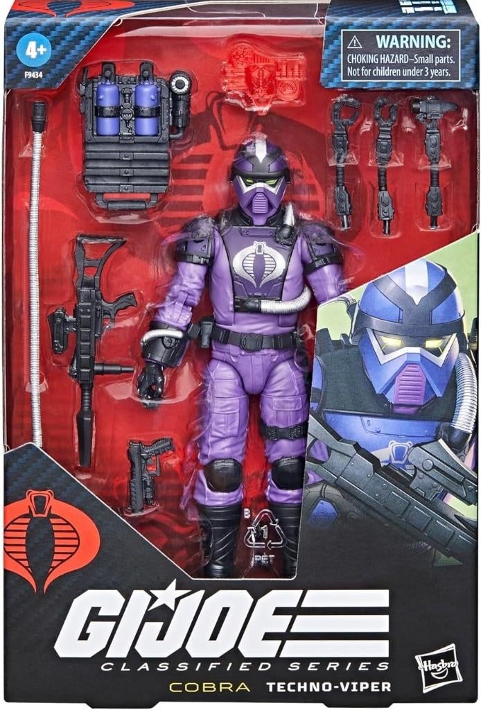 G.I. Joe 6" Classified Series Techno-Viper, Verzenden, Nieuw