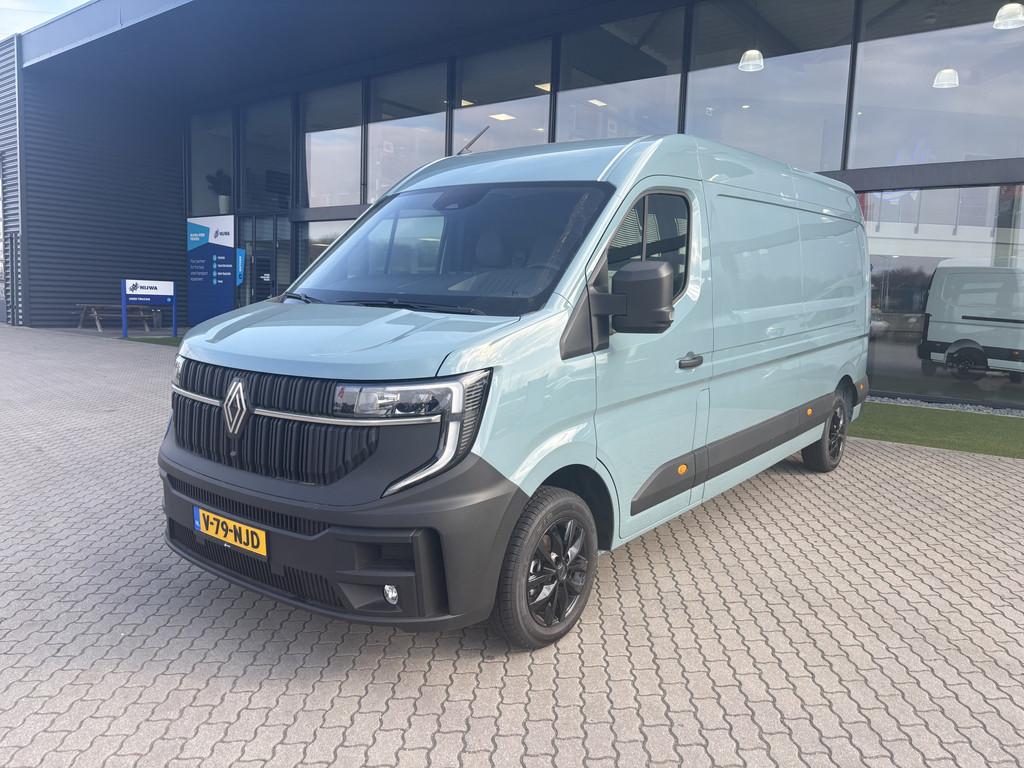 Renault Master T35 130 L3H2 Binnenbetimmering + Carplay, 1998 cc, Stof, Gebruikt, Euro 6